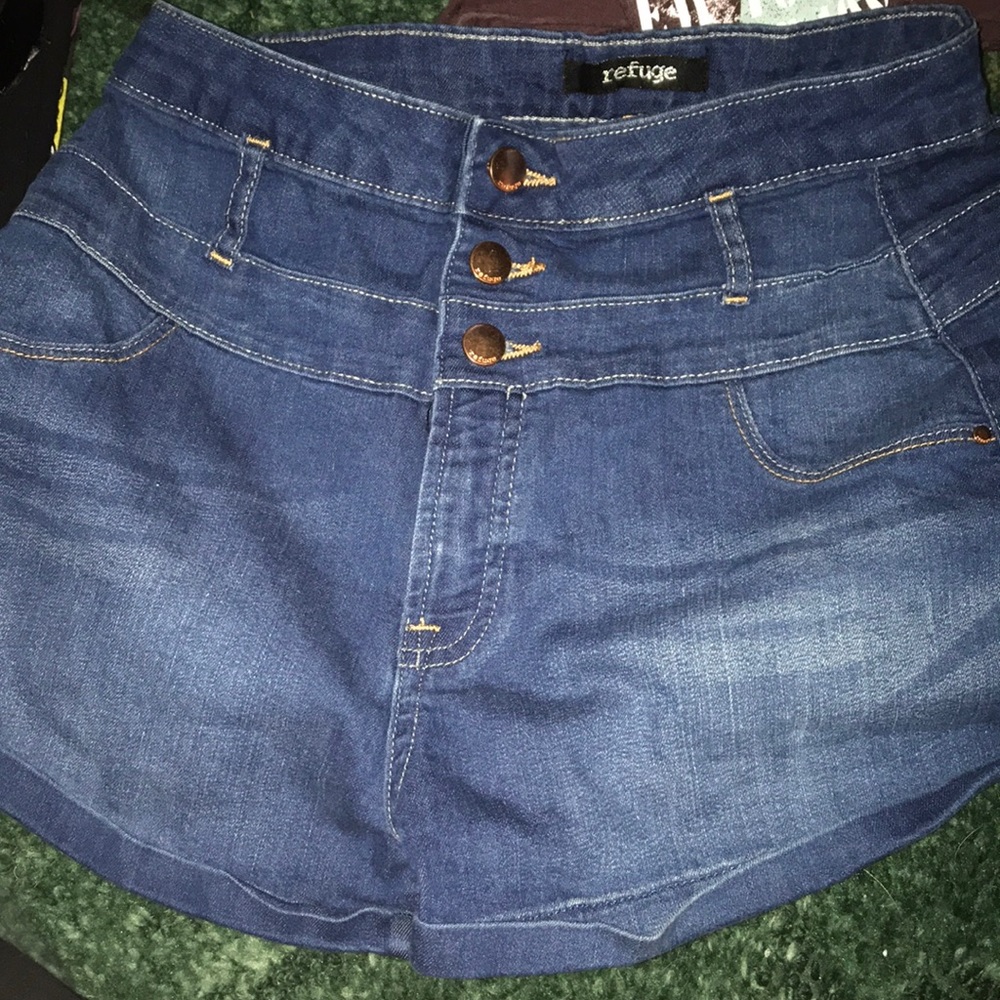 High waisted shorts